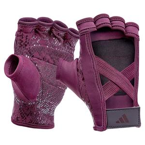 Дышащие спортивные перчатки унисекс Adidas, бордовый 1 Pack