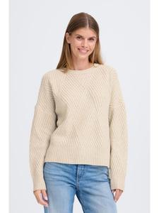 Oxmo Вязаный свитер OXBomma натурального цвета