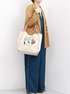 (L) Сумка-шоппер Cachecache / My Child с вышивкой