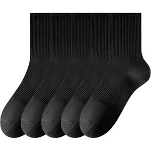 Унисекс носки Mid Calf WARRIOR, черный 5 pack