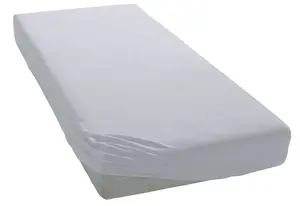 Простыня для моего дома "PHYSALIS", хлопок, матрасы высотой до 18 см, плоская простыня, натяжная простыня, простыня My home 160х200 см, 1 шт., светло-серый