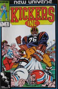KICKERS INC. #4, February 1988 (Marvel Comics Group)