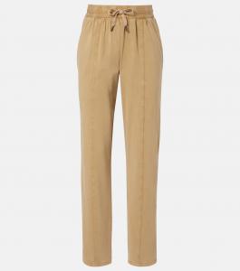 Розен хлопковые джерси спортивные штаны Marant Etoile, Light Bronze