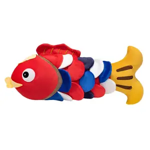 Разноцветные плюшевые куклы Koi Fish высотой 65cm Howard