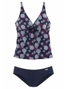 Комплект бикини LASCANA, цвет marine/bedruckt