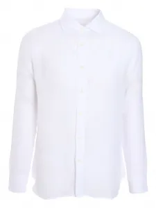 Льняная рубашка 120% Lino, белый