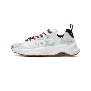 Le Coq Sportif Износостойкие и легкие повседневные низкие туфли унисекс белого цвета
