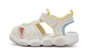 Антискользящие амортизирующие легкие детские сандалии для детей от 3 до 7 лет DAVE&BELLA, бежевый