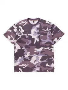 Футболка в расцветке woodland-камуфляж PATTA, фиолетовый