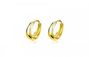 Серьги унисекс GIFU, Plain Earrings [Gold]