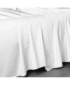Простыня из плотного хлопка с плотностью 800 нитей, только США, размер King Egyptian Linens, white