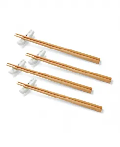 Подставки для палочек для еды Butterfly Meadow, набор из 4 штук Lenox, белый