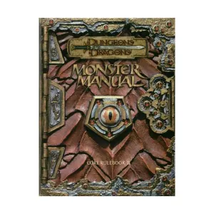 Monster Manual 3.0, Dungeons & Dragons (3rd Edition) (d20) - Dungeon Master's Guides & Miscellaneous, твердый переплет