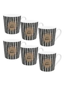 Кофейная кружка VE6 Home Time Coffee Lover белого цвета - 350 мл Geda Labels