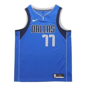 Футболка nba team limited jersey sw fan edition dallas mavericks doncic № 11 2020 2021 сезон Nike, синий