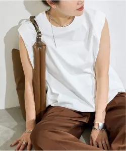 Присборенная футболка без рукавов Journal Standard, цвет White