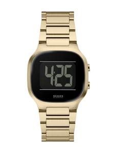 Мужские цифровые часы Skagen из нержавеющей стали SKW6949, цвет Gold