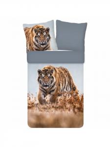 Постельное белье с тигром в красочных дизайнах ESPiCO, 135x200 см (80x80 см)