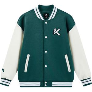 Детская бейсбольная куртка Antakids, зеленый