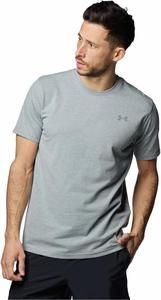 Мужская тренировочная футболка Under Armour UA Performance из хлопка с коротким рукавом, темно-серый