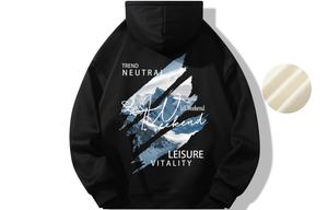 Толстовка унисекс La'T.Weekend, Бордовый (утолщенный, на флисовой подкладке)