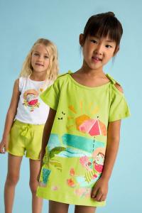 Детское платье Mayoral, зеленый