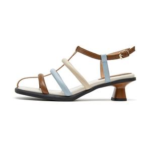 Marie Claire Римские сандалии женские плотные латте белые, цвет Thick Latte White