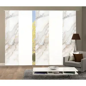 Раздвижная гардина SUMANI, набор из 5 шт. Панельная штора 5 шт. с цифровой печатью набор SUMANI Home Wohnideen, Natur