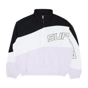 Куртка Supreme Curve Track Jacket, фиолетовый
