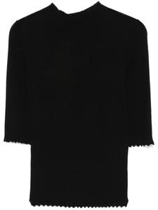 TWINSET трикотажная футболка, черный