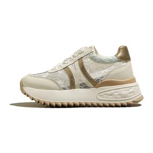 Beixin Антискользящие и износостойкие повседневные туфли на платформе для женщин бежево-абрикосового цвета сетчатые, цвет Beige Apricot Net