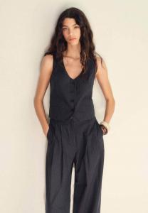 Жилет Mango, темно-синий