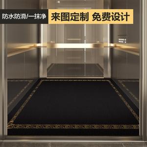 Budis Ковер 140х140 см для лифта, кожаный ПВХ, моющийся, стираемый, с местом для логотипа