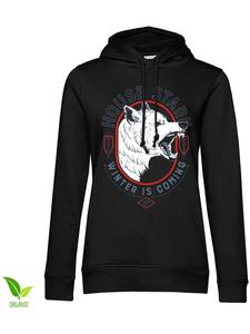 Толстовка House StarkWinter Is Coming Girls Hoodie Game of Thrones, черный