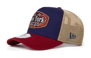 New Era Хлопковая бейсболка из полиэстера унисекс коричневая, Brown