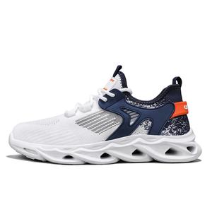 PLAY COBBLER Низкие повседневные мужские кроссовки бело-голубые, цвет White Blue