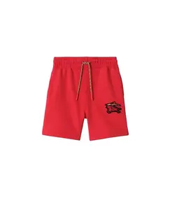 Детские хлопковые шорты EKD - для малышей и взрослых. Burberry, красный
