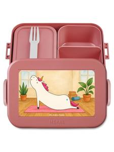 Mr. & Mrs. Panda Дизайн Bentobox Unicorn Yoga без слогана, пастельно-красный цвет