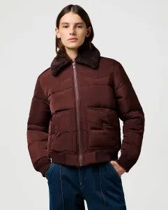 Женская стеганая куртка в стиле вестерн Wrangler, шоколадный коричневый