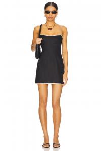 Miles мини-платье Lovers And Friends, black & ivory