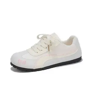 JETRAM Женские скейтерские кеды с защитой, амортизацией, устойчивостью к истиранию и легкие низкие экрю, цвет Ecru