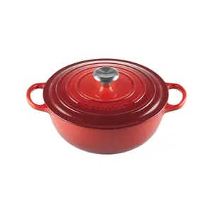 Чугунная кастрюля Le Creuset, красный