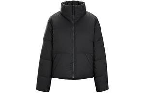 Пуховик женский Arcteryx с воротником-стойкой, черный