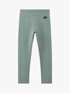 Детские однотонные леггинсы Polarn O. Pyret, Green