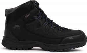 Мужские водонепроницаемые и дышащие походные ботинки Finley для прогулок на природе с низкой посадкой Trespass, черный/синий
