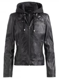 Кожаная куртка CBL, черный