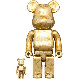 BE@RBRICK X Mastermind World Gold