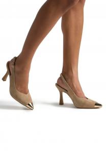 Туфли на каблуке Alma en Pena, светло-коричневый