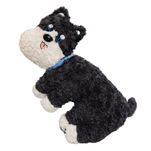 Мягкая и милая плюшевая собака высотой 50 см MLING, черный