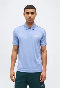 Классическая теннисная рубашка-поло Ea7 Emporio Armani, Bel Air Blue